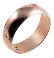 Arany (Au) gyűrű, m: 63, jelzet, nettó 3,78g