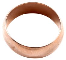 Arany (Au) gyűrű, m: 63, jelzet, nettó 3,78g