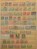 1874-1952 Magyar bélyegek másodpéldányokkal 8 lapos A/4 berakóban