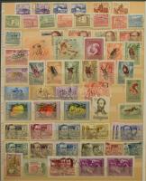 1874-1952 Magyar bélyegek másodpéldányokkal 8 lapos A/4 berakóban