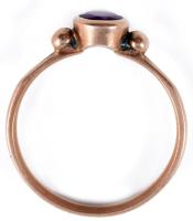 3 darab arany (Au) gyűrű, 14k, közte jelzett, közte kőhiánnyal, m: 56-59, bruttó 5,9g