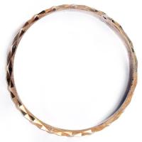 3 darab arany (Au) gyűrű, 14k, közte jelzett, közte kőhiánnyal, m: 56-59, bruttó 5,9g