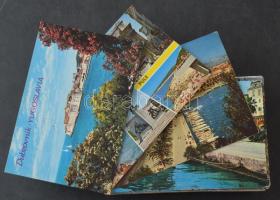 100 db MODERN európai város képeslap / 100 modern European town postcards
