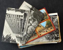 100 db MODERN külföldi város képeslap / 100 MODERN foreign town-view postcards