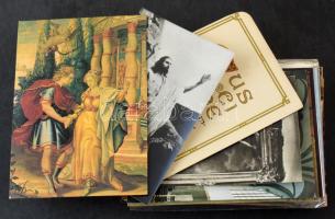 100 db MODERN motívum képeslap: vallás / 100 MODERN motive postcards: religion