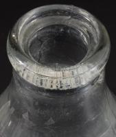 gróf Esterházy Pál bakonyi tejgazdasága feliratos tejes üveg 25 cm