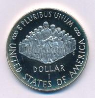 Amerikai Egyesült Államok 1987. 1$ Ag "Az Egyesült Államok Alkotmányának 200. évfordulója"...