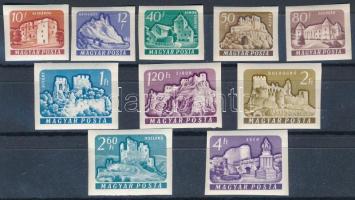 1961 Várak (II.) vágott sor (16.000)