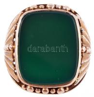 Arany (Au) gyűrű, 14K, m:56, jelzett, bruttó 8,3g