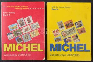 MICHEL Délkelet-Európa 2009 + Nyugat-Európa 2009/2010 1-1 db katalógus