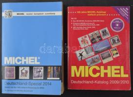 MICHEL Német 2009/2010 + Német special 2014 1-1 db katalógus