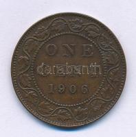 Kanada 1906. 1c bronz "VII. Eduárd" T:XF,VF Canada 1906. 1 Cent bronze "Edward VII" C:XF,VF Krause KM#8