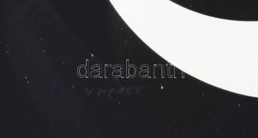 Ulrichs, Timm (1940-): Interferenciák (cím nélkül). Szitanyomat, papír, jelezve jobbra lent, számozv...