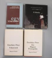 Esterházy Péter műveinek gyűjteménye, 20 kötet, jó állapotban