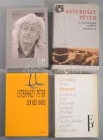Esterházy Péter műveinek gyűjteménye, 20 kötet, jó állapotban