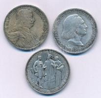 1935. 2P Ag "Pázmány" + 2P Ag "Rákóczi" + 1936. 2P Ag "Liszt Ferenc" -...
