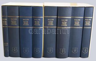 Nagy Iván: Magyarország családai czímerekkel és nemzedékrendi táblákkal. 1-8. kötet. Bp., 1987, Helikon. Kiadói egészvászon-kötésben, karton-tokban, Szakály Ferenc: A Nagyiván c. tanulmány füzettel. Az 1857-1868. közötti kiadás (Pest, Ráth Mór) nyolckötetes reprint kiadása.