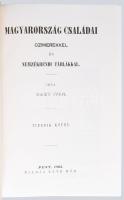 Nagy Iván: Magyarország családai czímerekkel és nemzedékrendi táblákkal. 1-8. kötet. Bp., 1987, Heli...