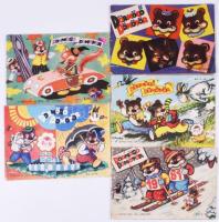 cca 1960 A Dörmögő Dömötör c. gyermeklap össz. 5 darab száma