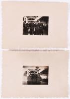 25 darabos zömmel fekete-fehér fotó tétel, vegyes méretben