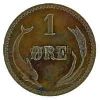 Dánia 1886. 1ö bronz T:AU,XF patina
Denmark 1886. 1 Öre bronze C:AU,XF patina