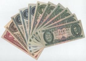 1962. 10Ft (2x) + 1969. 10Ft (3x) + 1975. 10Ft + 1975. 20Ft (2x) + 1980. 20Ft + 1983. 50Ft + 1992. 100Ft T:F,VG