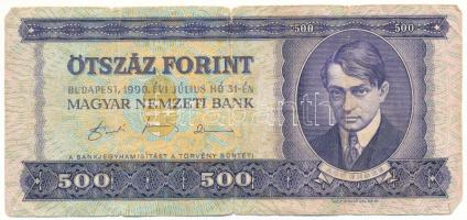 1990. 500Ft "E 589 066950" T:F,VG Adamo F43