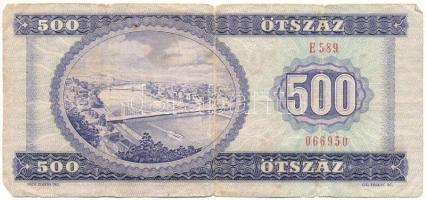 1990. 500Ft "E 589 066950" T:F,VG
Adamo F43