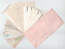 Vegyes 21db-os külföldi (Németország, Olaszország, Svédország) utazási csekk és kupon tétel T:vegyes...