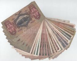 Vegyes, 30db-os Pengő bankjegytétel T:F,VG