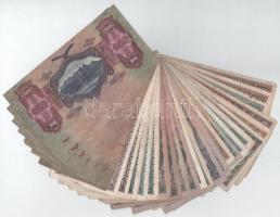 Vegyes, 30db-os Pengő bankjegytétel T:F,VG