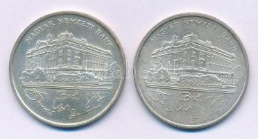 1993. 200Ft Ag "MNB" (2x) T:AU,XF patina
Adamo F13