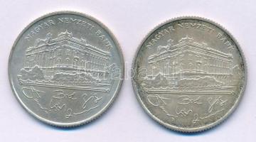 1993. 200Ft Ag "MNB" (2x) T:AU,XF patina
Adamo F13