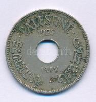 Palesztina 1927. 10m Cu-Ni T:XF patina Palestine 1927. 10 Mils Cu-Ni C:XF patina Krause KM#4