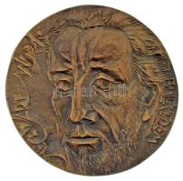 Somorjai László (1949-) DN "Mechwart András emlékérem / Az iskoláért - Mechwart András Ipari Szakközépiskola és Szakmunkásképző Intézet" kétoldalas bronz emlékérem, foltos dísztokban (~70mm) T:AU