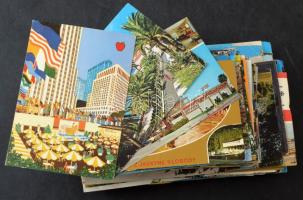 200 db MODERN külföldi város képeslap / 200 modern foreign town postcards