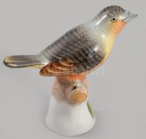Herendi madárka, kézzel festett, hibátlan, m: 7,5 cm