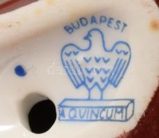 Aquincum cipőt kötő fiú, hibátlan, m: 10 cm