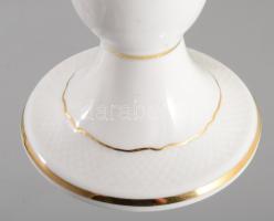 Hollóházi Hajnalka mintás váza, jelzett, hibátlan, m: 21,5 cm