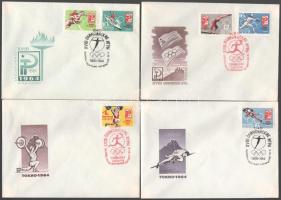 Szovjetunió 1964 (4 db)