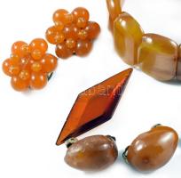 Borostyán és utánzat bizsu tétel