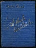 Miklós Elemér: "És itt élnek közöttünk..." Ignotus előszavával. A szerző, Miklós Elemér által DEDIKÁLT példány. "Tisztelettel és szeretettel ajánlom e könyvet Klein Béla tisztelt honfitársamnak. Santiago de Chile 1944. Miklós Elemér." Buenos Aires, 1944, Szerzői, 150 p. Emigráns kiadás. Kiadói aranyozott egészvászon-kötés, kopott borítóval, néhány kissé foltos lappal, egy lap szélén kis szöveget nem érintő hiánnyal.