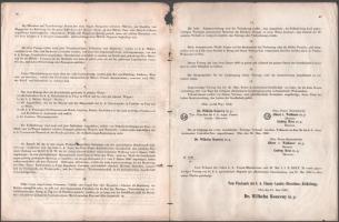1860 A Buda-Pesti Lánchíd társaság és az állam között létrejött szerződés, melynek értelmében bizony...