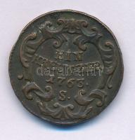 1763S 1kr Cu "Mária Terézia" Szomolnok T:XF ph. 1763S 1 Kreuzer Cu "Maria Theresia" Smolník / Schmölnitz C:XF edge error Huszár: 1760., Unger III.: 1272.c