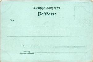 Heidelberg, Das grosse Fass. Verlag Edm. von König / wine barrel, interior, litho (EK)