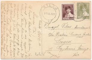 1929 Reketó, Maguri-Racatau; Kirándulók csoportképe, teherautó / hikers' group, truck. photo (E...