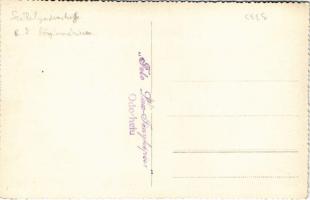 Székelyudvarhely, Odorheiu Secuiesc; Római katolikus főgimnázium. Lux fényképész / Catholic grammar ...