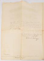 1840 Ungár Mihály udvari fogalmazói kinevezése Skultéty Ferenc kamarai tanácsos és Strebeczky Mihály...