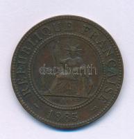 Francia Indokína 1885A 1c bronz T:XF,VF French Indo-China 1885A 1 Centime bronze C:XF,VF Krause KM#1