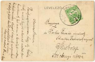 Alsóverecke, Niznije Verecki, Nizsnyi Vorota, Nyzhni Vorota; Vereckei-szoros. Scharf Eisig kiadása /...